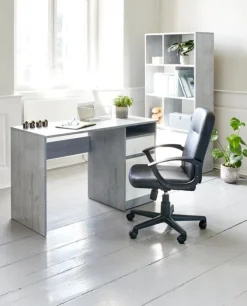 Kontorstol NIMTOFTE sort kunstlæder/sort