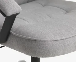 Kontorstol SKODSBORG gråt stof/sort