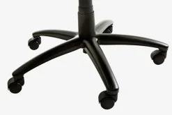 Kontorstol TAMDRUP memory foam sort kunstlæder