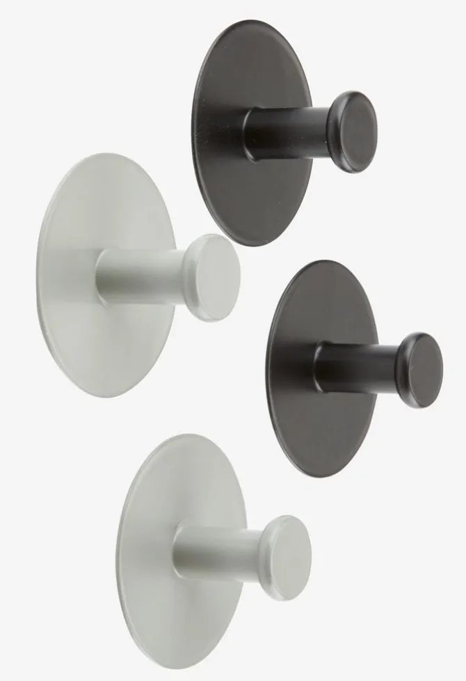 Kroge EKEDALEN stål 2 stk/pk assorteret