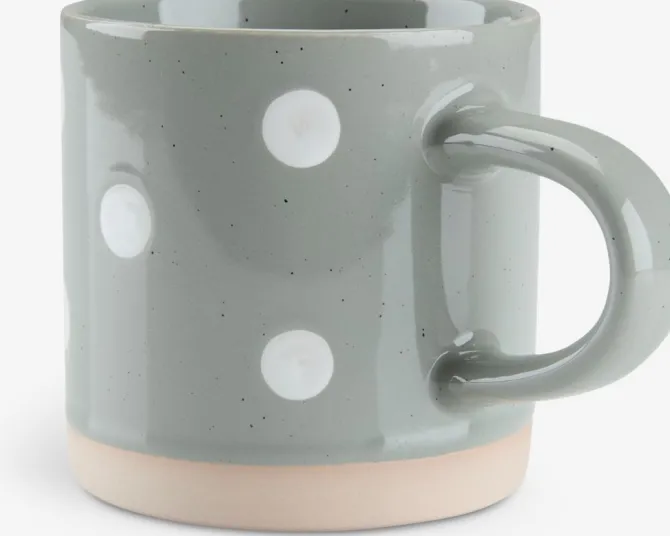 Krus GISLE Ø8xH8cm 30cl grøn