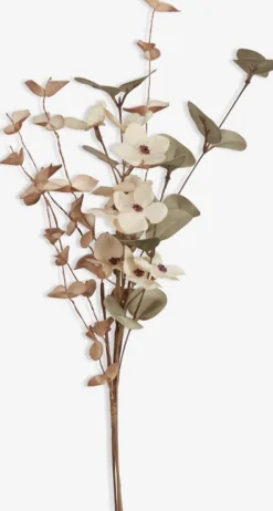 Kunstig blomst LAUST H38cm grå