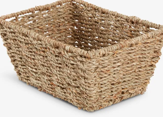 Kurv BILL B21xL16xH10cm natur