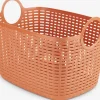 Kurv EVAN B27xL38xH27cm 14,5L plast orange