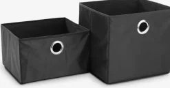 Kurv FRANS B32xL27xH20cm sort