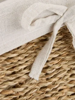 Kurv GJERMUND B25xL25xH15cm natur