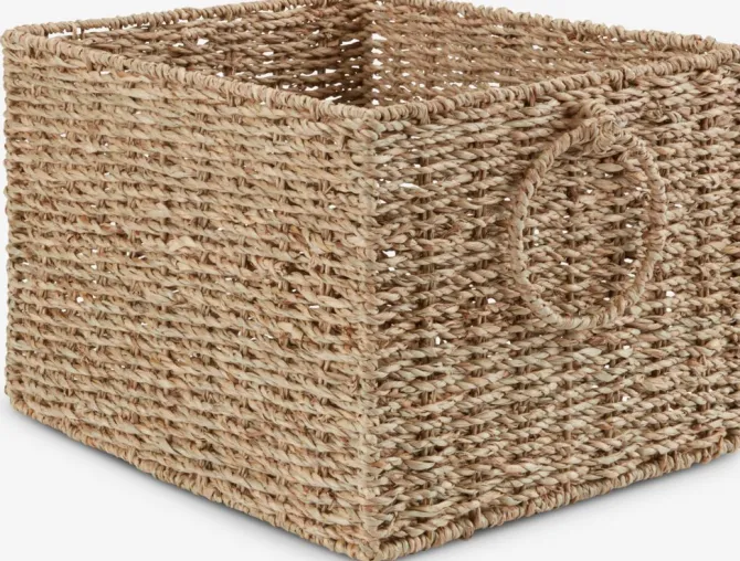 Kurv GREG B25xL29xH20cm natur