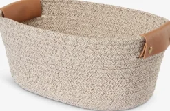 Kurv KARLJOHAN B24xL32xH15cm grå