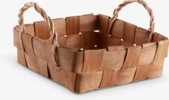 Kurv TORKILD B20xL20xH7cm træ