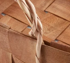 Kurv TORKILD B20xL20xH7cm træ