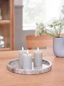 LED bloklys ASMUND Ø5xH8cm