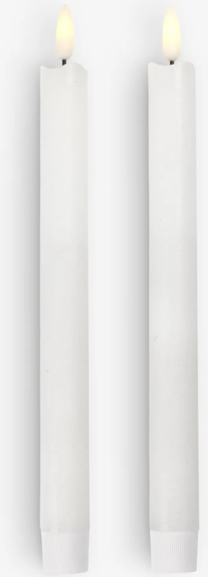 LED kronelys ESBEN H25cm 2 stk/pk