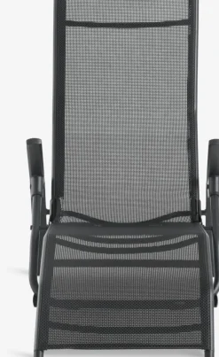 Liggestol LOMMA B63xL130 sort