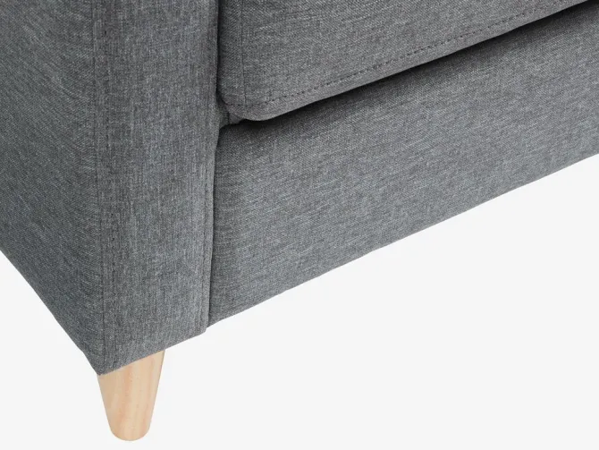 Lænestol FALSLEV gråt stof