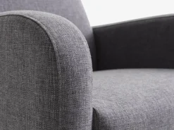 Lænestol GEDVED gråt stof