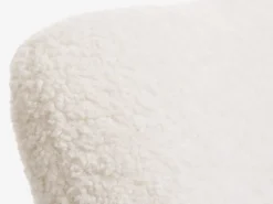 Lænestol HUNDESTED råhvid teddy/egefarve