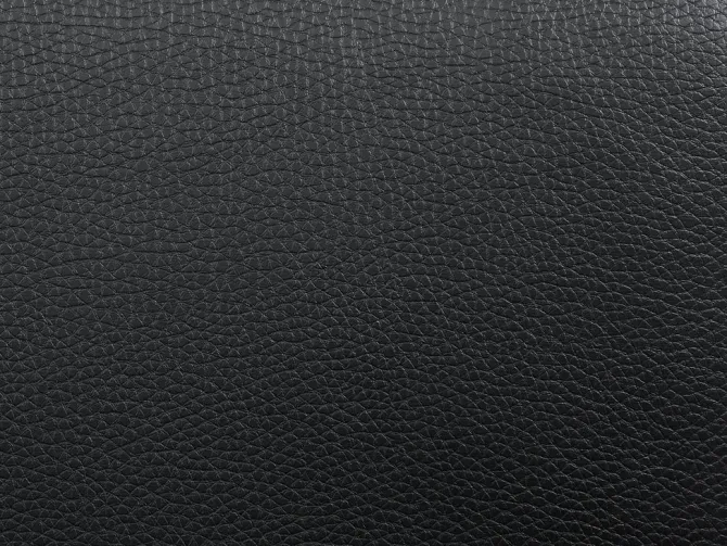 Lænestol m/fodskammel TANKEDAL sort kunstlæder