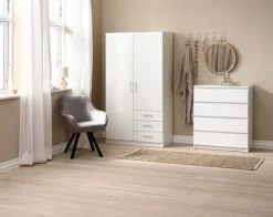 Lænestol ONSEVIG velour grå/sort