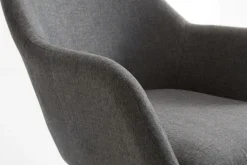 Lænestol UDSBJERG gråt stof/eg