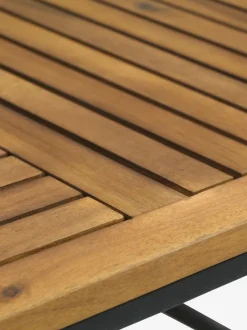 Loungebord UGILT B60xL90xH43 hårdttræ