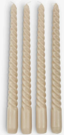 Lys BALDUR H25cm khaki 4 stk/pk