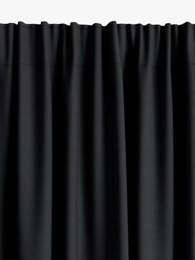Lysdæmpende gardin AMUNGEN 1x140x175 sort