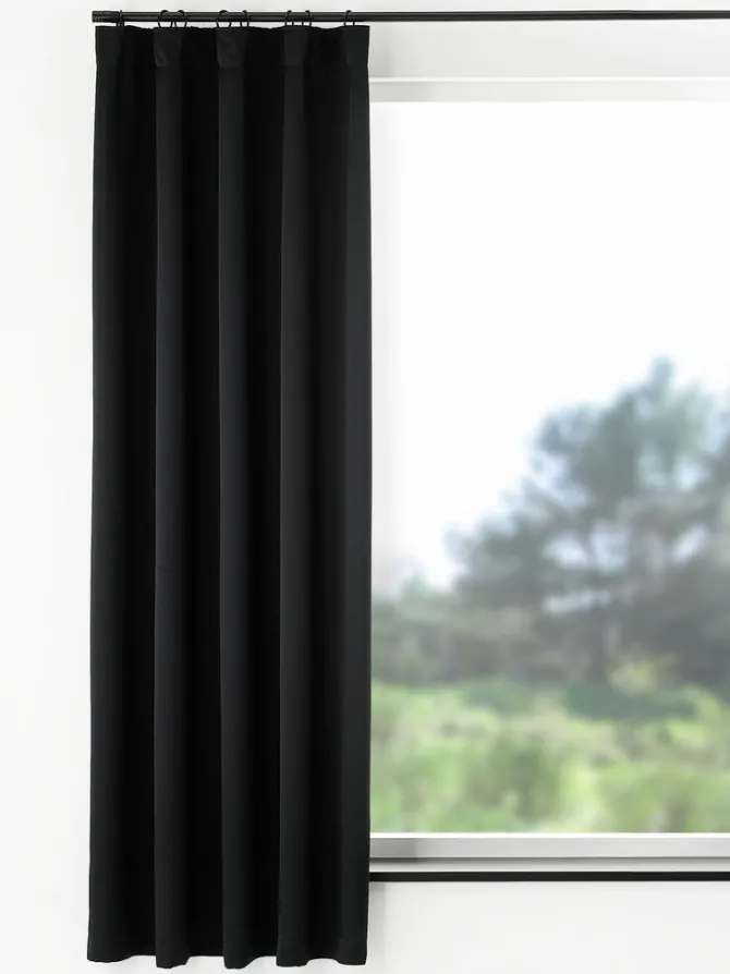 Lysdæmpende gardin AMUNGEN 1x140x175 sort