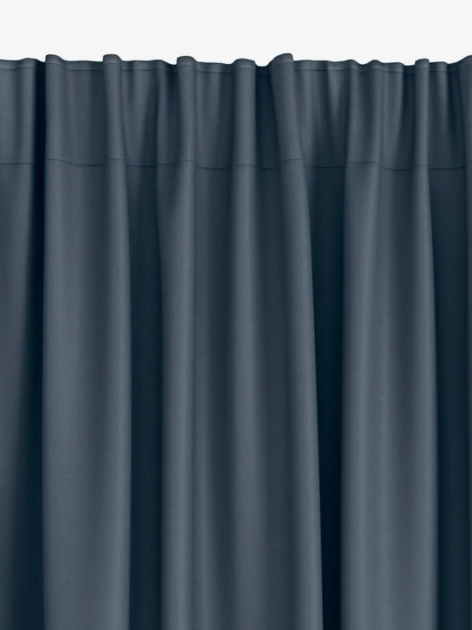 Lysdæmpende gardin AMUNGEN 1x140x175 blå
