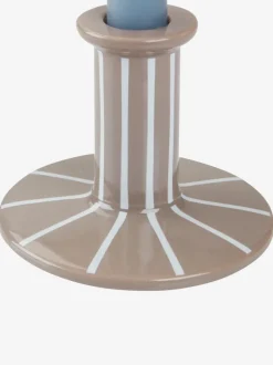 Lysestage MARK Ø10xH8cm grå