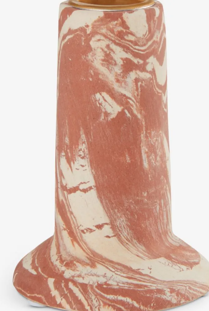 Lysestage URBAN Ø7xH10cm terrakotta