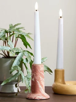 Lysestage URBAN Ø7xH10cm terrakotta