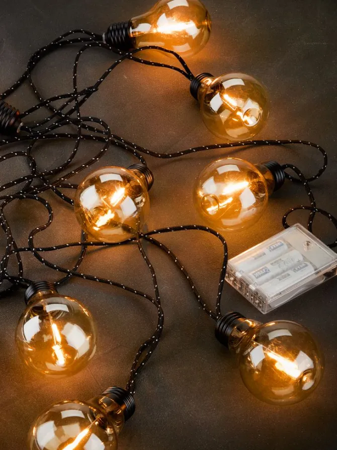 Lyskæde ASHEIM L480cm m/timer