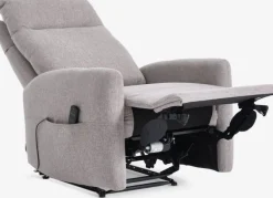 Massagestol VONSILD lysegråt stof