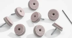 Møbelsko EGET med skrue 8 stk.