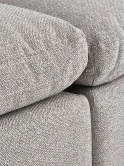 Modulsofa LUNDBY hjørne sandfarvet stof