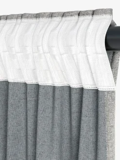 Mørklægningsgardin LEKA 1x140x300 grå