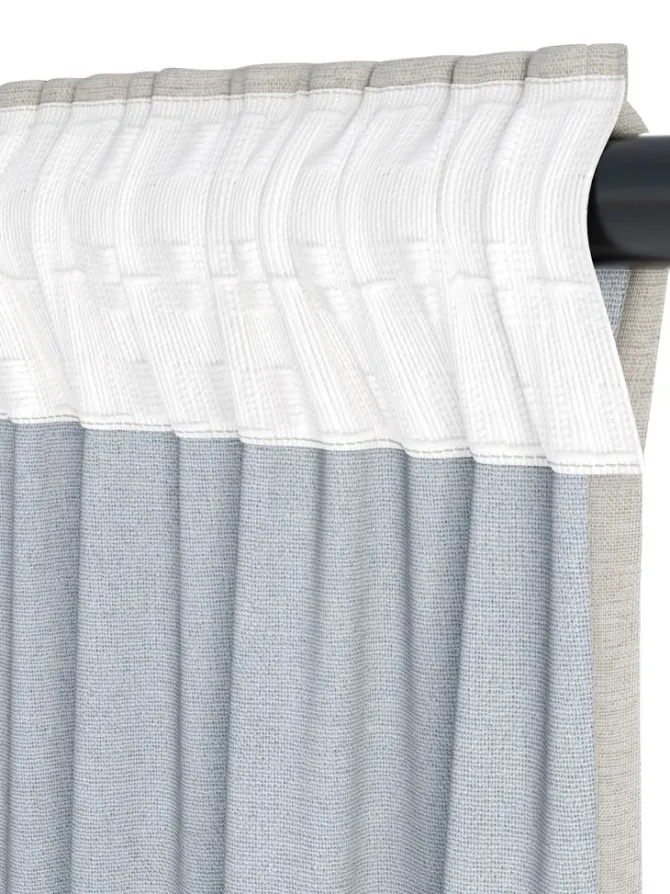 Mørklægningsgardin LEKA 1x140x300 varm grå