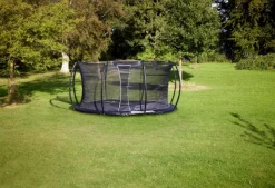 Nedgravet trampolin FALK Ø396 m/net sort