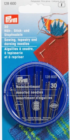 Nålesortiment i æske assorteret