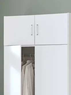 Overskab FANDRUP 97x41 2 låger hvid