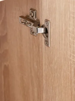 Overskab FANDRUP 145x41 3 låger lys eg