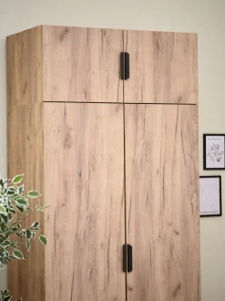 Overskab JENSLEV 96x40 2 låger eg