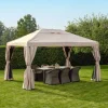 Pavillon OURENSE B3xL4xH2.76m beige
