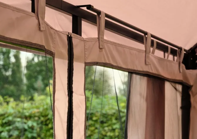 Pavillon OURENSE B3xL4xH2.76m beige