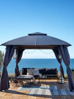 Pavillon SANKT HANS B3xL4xH2.65m grå