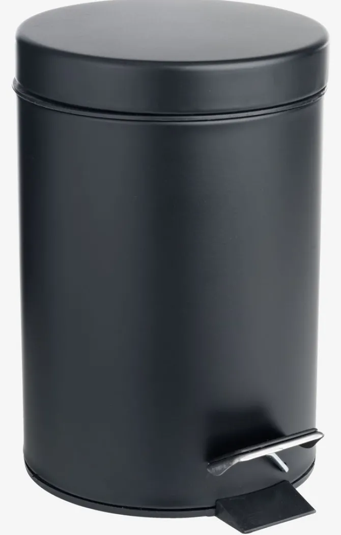 Pedalspand MALA 3L coated metal sort