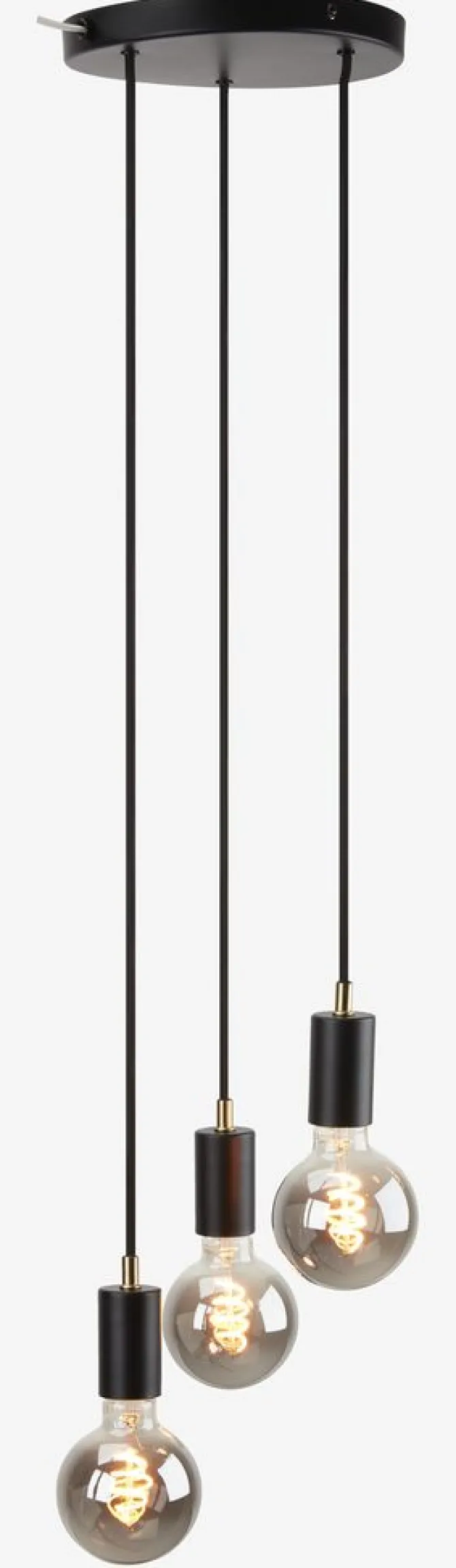 Pendel MAGNAR 3-i-1 Ø22xH220cm sort