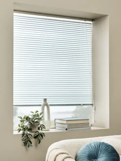 Persienne BRU 50x130cm aluminium hvid