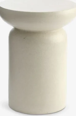 Piedestal LYDUM Ø34 grå/beige fiberstone