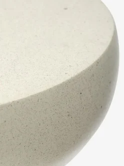 Piedestal LYDUM Ø34 grå/beige fiberstone